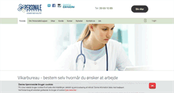 Desktop Screenshot of personalegruppen.dk